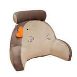 Maxbell Reading Pillow Back Rest Pillow for Sittingup for Living Room Watching Grey