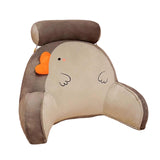 Maxbell Reading Pillow Back Rest Pillow for Sittingup for Living Room Watching Grey