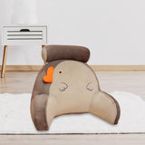 Maxbell Reading Pillow Back Rest Pillow for Sittingup for Living Room Watching Grey