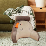 Maxbell Reading Pillow Back Rest Pillow for Sittingup for Living Room Watching Grey