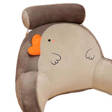 Maxbell Reading Pillow Back Rest Pillow for Sittingup for Living Room Watching Grey