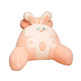 Maxbell Back Rest Pillow for Sitting Lovely Reading Pillow for Living Room Couch Pink