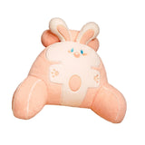 Maxbell Back Rest Pillow for Sitting Lovely Reading Pillow for Living Room Couch Pink