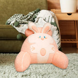 Maxbell Back Rest Pillow for Sitting Lovely Reading Pillow for Living Room Couch Pink