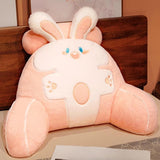 Maxbell Back Rest Pillow for Sitting Lovely Reading Pillow for Living Room Couch Pink