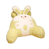 Maxbell Back Rest Pillow for Sitting Lovely Reading Pillow for Living Room Couch Green