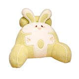 Maxbell Back Rest Pillow for Sitting Lovely Reading Pillow for Living Room Couch Green