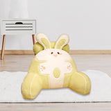 Maxbell Back Rest Pillow for Sitting Lovely Reading Pillow for Living Room Couch Green