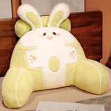 Maxbell Back Rest Pillow for Sitting Lovely Reading Pillow for Living Room Couch Green