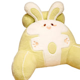 Maxbell Back Rest Pillow for Sitting Lovely Reading Pillow for Living Room Couch Green