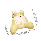 Maxbell Back Rest Pillow for Sitting Lovely Reading Pillow for Living Room Couch Green