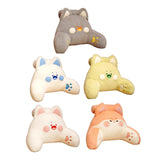 Maxbell Backrest Pillow Decor Waist Support Pillow for Watching Home Grey