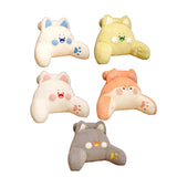 Maxbell Backrest Pillow Decor Waist Support Pillow for Watching Home Grey