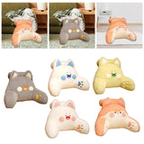 Maxbell Backrest Pillow Decor Waist Support Pillow for Watching Home Grey