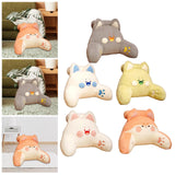 Maxbell Backrest Pillow Decor Waist Support Pillow for Watching Home Grey