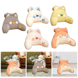 Maxbell Backrest Pillow Decor Waist Support Pillow for Watching Home Grey