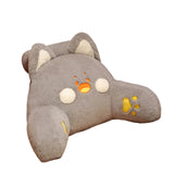 Maxbell Backrest Pillow Decor Waist Support Pillow for Watching Home Grey