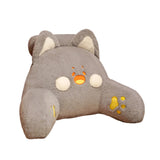 Maxbell Backrest Pillow Decor Waist Support Pillow for Watching Home Grey