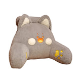 Maxbell Backrest Pillow Decor Waist Support Pillow for Watching Home Grey