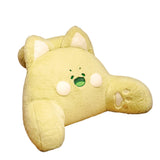 Maxbell Backrest Pillow Decor Waist Support Pillow for Watching Home Green