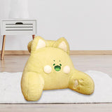 Maxbell Backrest Pillow Decor Waist Support Pillow for Watching Home Green