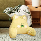 Maxbell Backrest Pillow Decor Waist Support Pillow for Watching Home Green