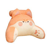 Maxbell Backrest Pillow Decor Waist Support Pillow for Watching Home Orange