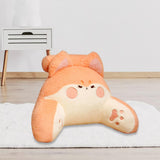 Maxbell Backrest Pillow Decor Waist Support Pillow for Watching Home Orange