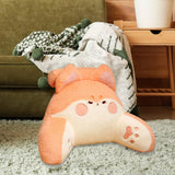 Maxbell Backrest Pillow Decor Waist Support Pillow for Watching Home Orange