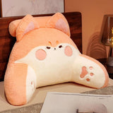 Maxbell Backrest Pillow Decor Waist Support Pillow for Watching Home Orange