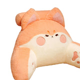 Maxbell Backrest Pillow Decor Waist Support Pillow for Watching Home Orange