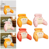 Maxbell Rest Pillow for Sitting up Cartoon Support Pillow for Bed Sofa Orange