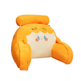Maxbell Rest Pillow for Sitting up Cartoon Support Pillow for Bed Sofa Orange