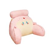 Maxbell Rest Pillow for Sitting up Cartoon Support Pillow for Bed Sofa Pink
