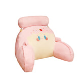 Maxbell Rest Pillow for Sitting up Cartoon Support Pillow for Bed Sofa Pink