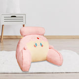 Maxbell Rest Pillow for Sitting up Cartoon Support Pillow for Bed Sofa Pink