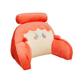 Maxbell Rest Pillow for Sitting up Cartoon Support Pillow for Bed Sofa Red
