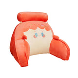 Maxbell Rest Pillow for Sitting up Cartoon Support Pillow for Bed Sofa Red