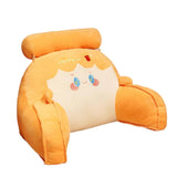 Maxbell Rest Pillow for Sitting up Cartoon Support Pillow for Bed Sofa Yellow
