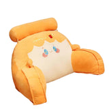 Maxbell Rest Pillow for Sitting up Cartoon Support Pillow for Bed Sofa Yellow