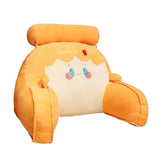 Maxbell Rest Pillow for Sitting up Cartoon Support Pillow for Bed Sofa Yellow