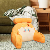 Maxbell Rest Pillow for Sitting up Cartoon Support Pillow for Bed Sofa Yellow