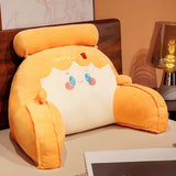 Maxbell Rest Pillow for Sitting up Cartoon Support Pillow for Bed Sofa Yellow
