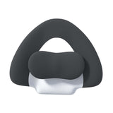 Maxbell Spine-Supporting Back Support Cushion Simple Leg Pillow for Backrest Beds Office Chair dark grey