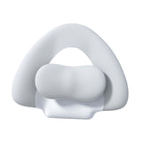 Maxbell Spine-Supporting Back Support Cushion Simple Leg Pillow for Backrest Beds Office Chair light grey