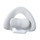 Maxbell Spine-Supporting Back Support Cushion Simple Leg Pillow for Backrest Beds Office Chair light grey