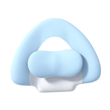 Maxbell Spine-Supporting Back Support Cushion Simple Leg Pillow for Backrest Beds Office Chair blue