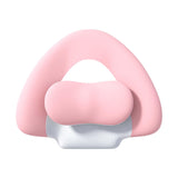 Maxbell Spine-Supporting Back Support Cushion Simple Leg Pillow for Backrest Beds Office Chair Magenta