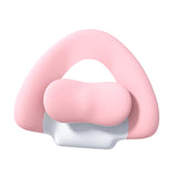 Maxbell Spine-Supporting Back Support Cushion Simple Leg Pillow for Backrest Beds Office Chair Magenta