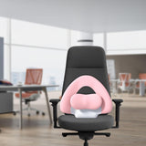 Maxbell Spine-Supporting Back Support Cushion Simple Leg Pillow for Backrest Beds Office Chair Magenta